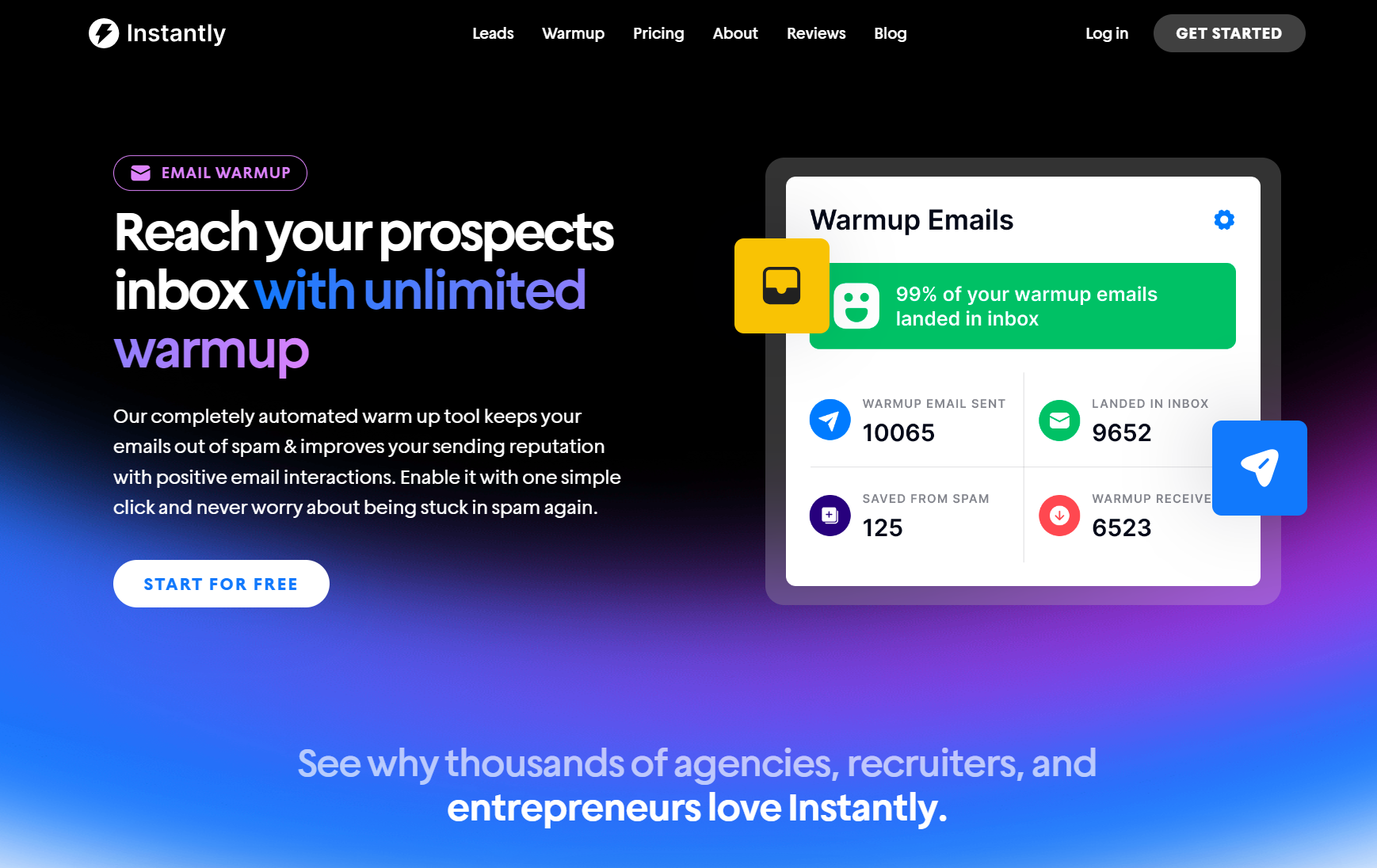 email warm up tool 