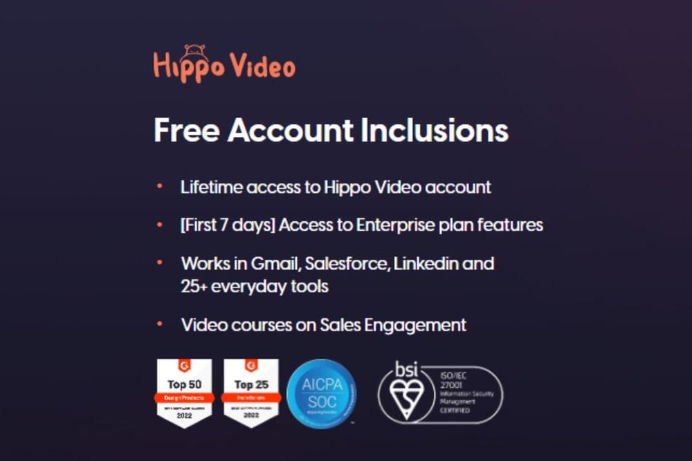 Hippo Video homepage