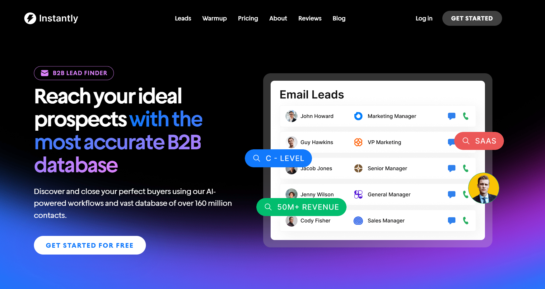 b2b lead finder