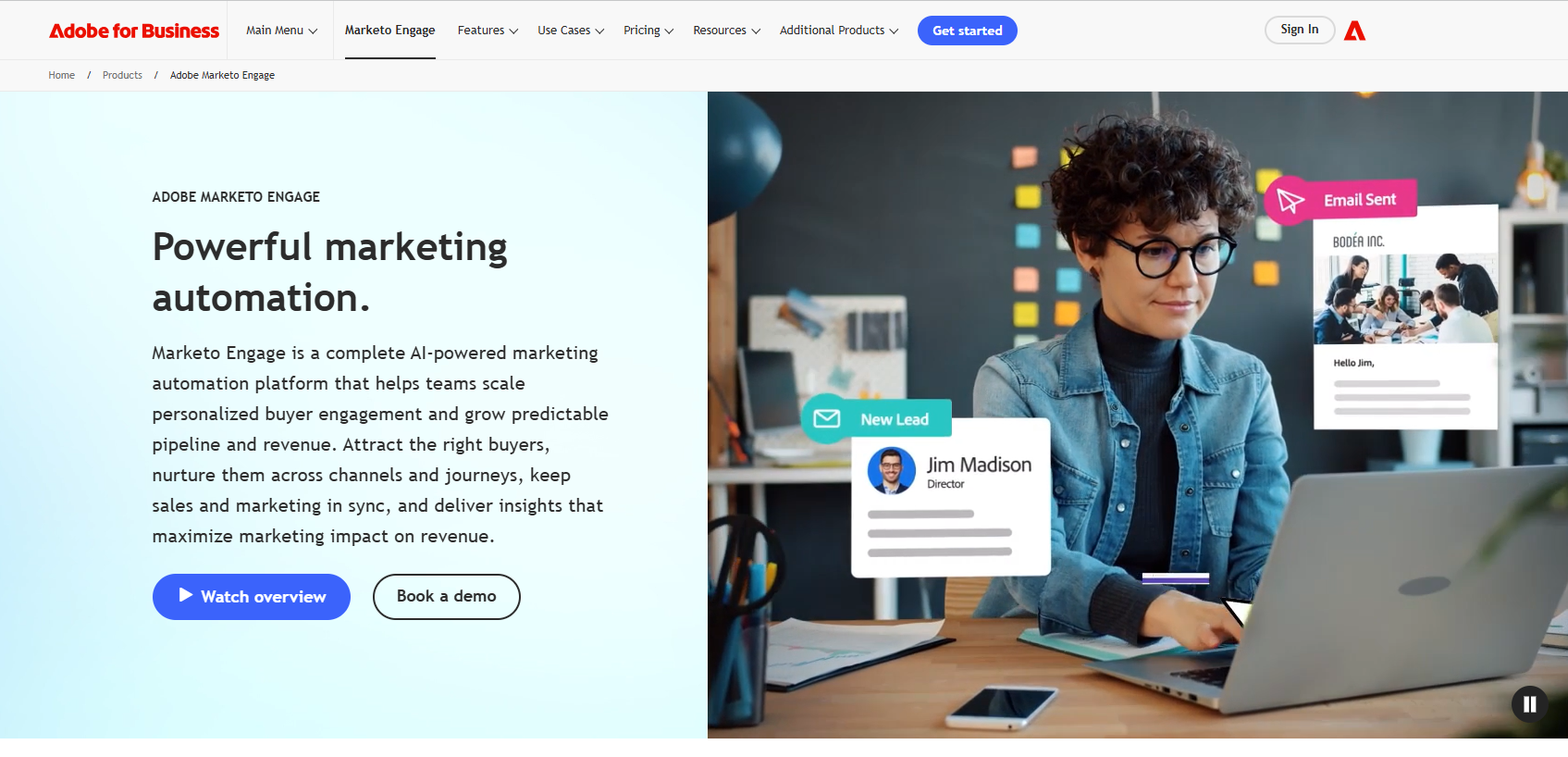 adobe marketo engage lead nurturing software