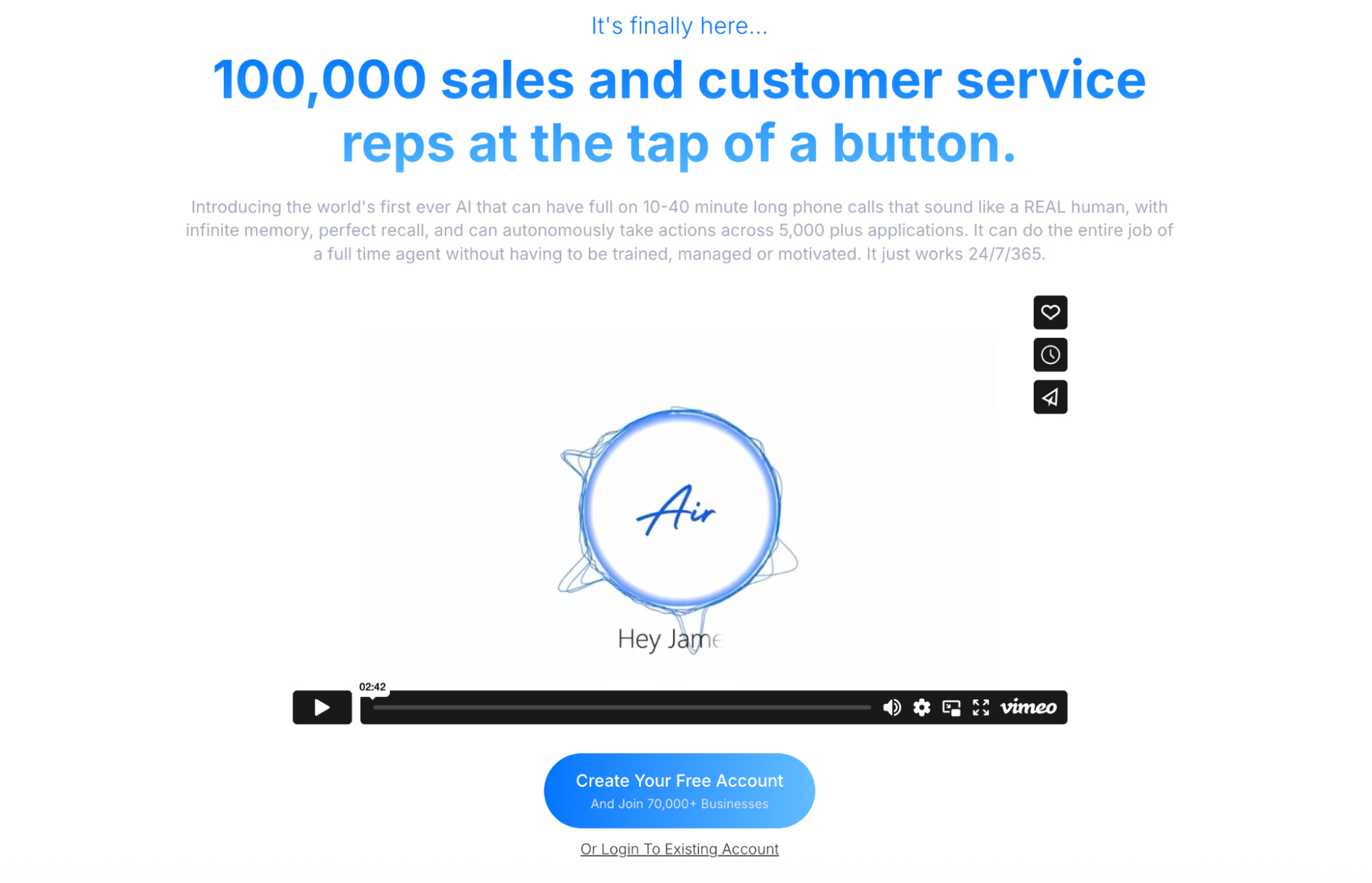 air ai sales agent