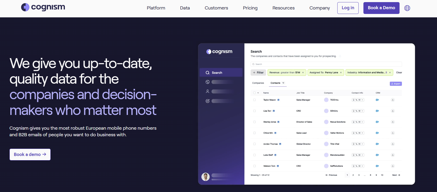 cognism rockreach alternative