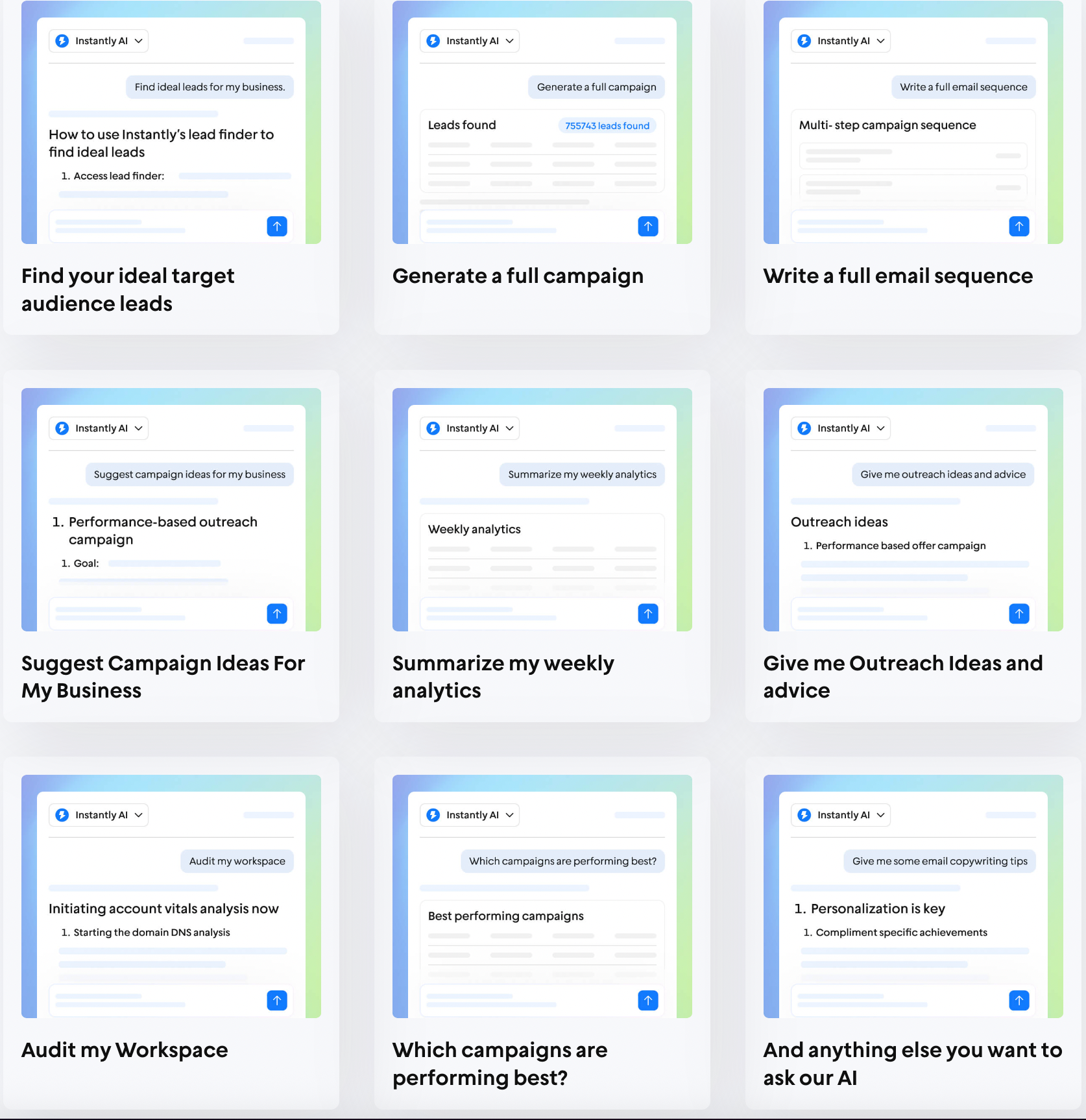 instantly ai sdr prompts