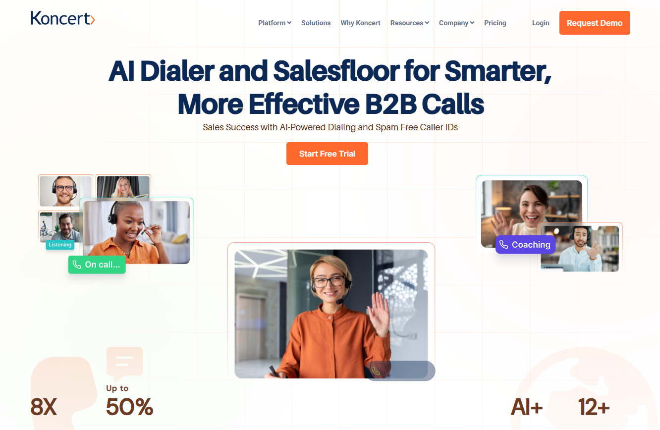 koncert sales acceleration software