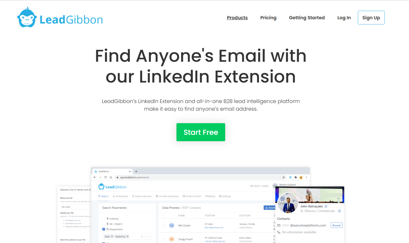 leadgibbon personal email finder