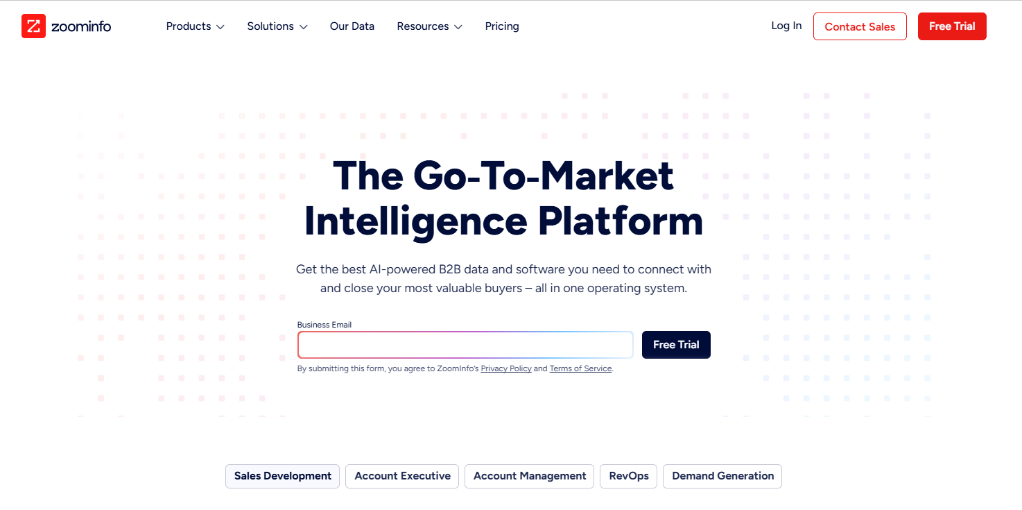 zoominfo sales automation software