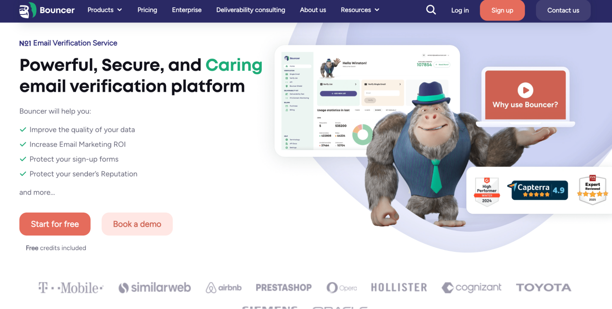 bouncer email verification service