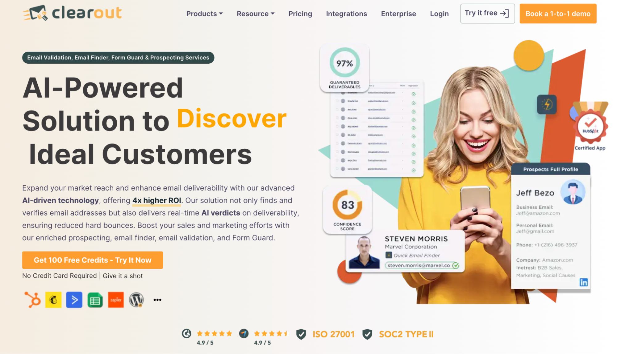 clearout email verification service