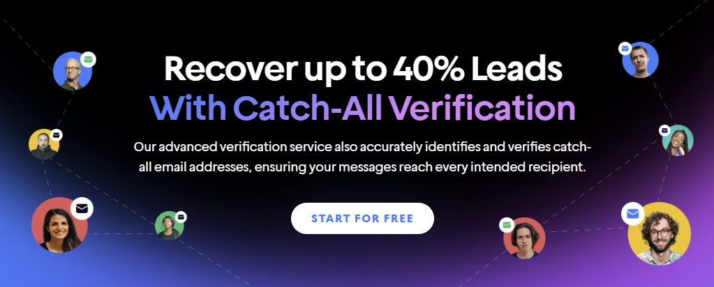 instantly catch all email verification