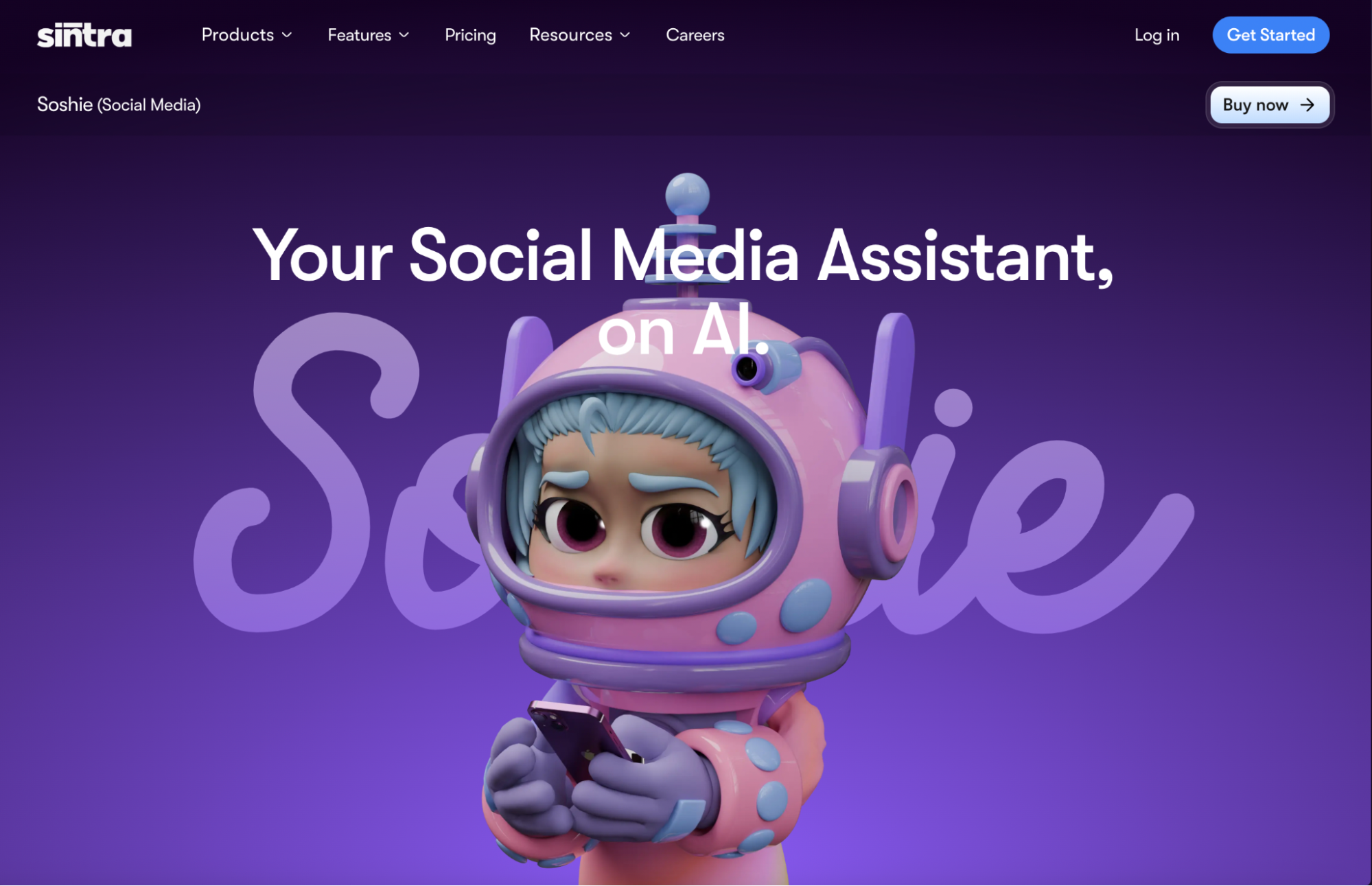 soshie ai agent for marketing