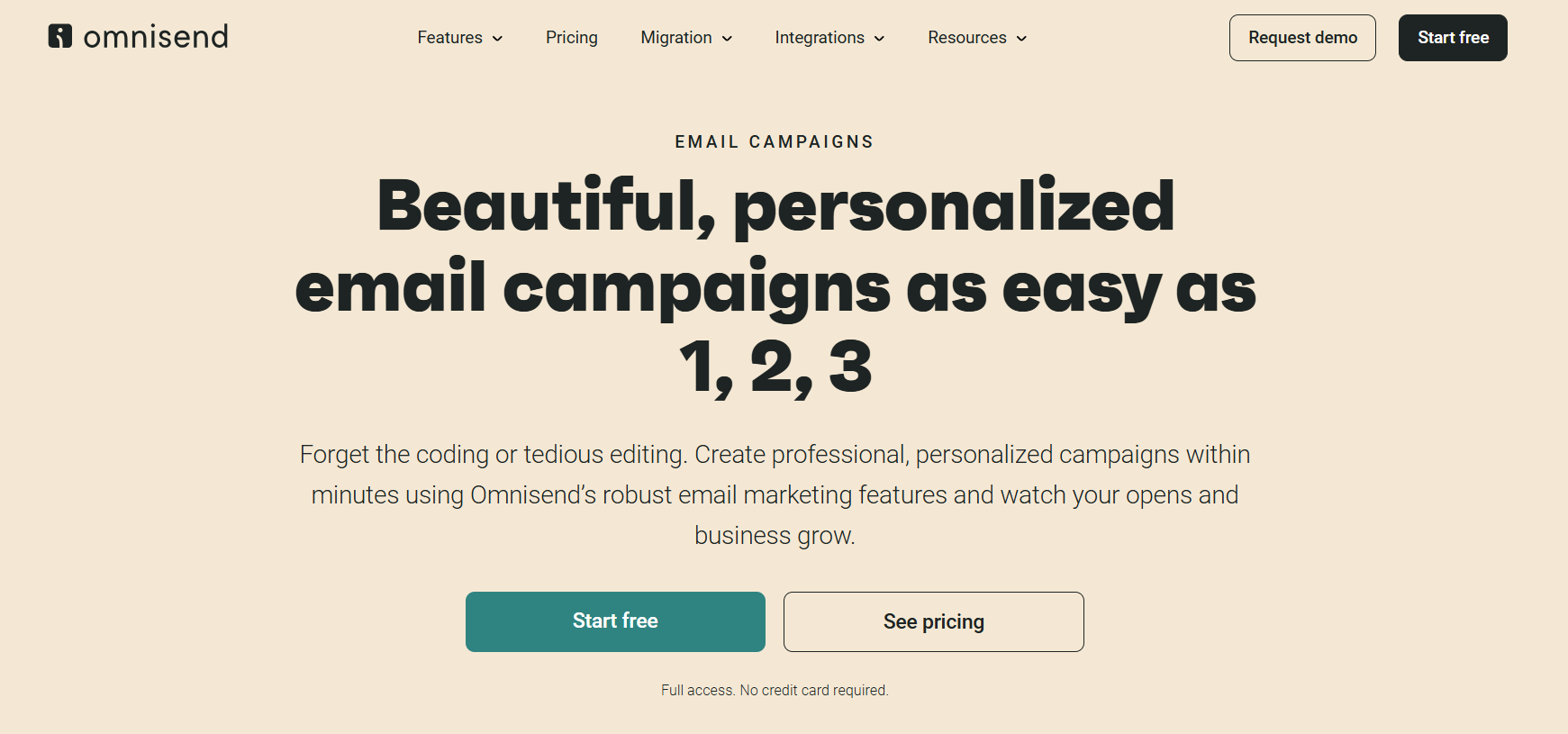 omnisend email automation software