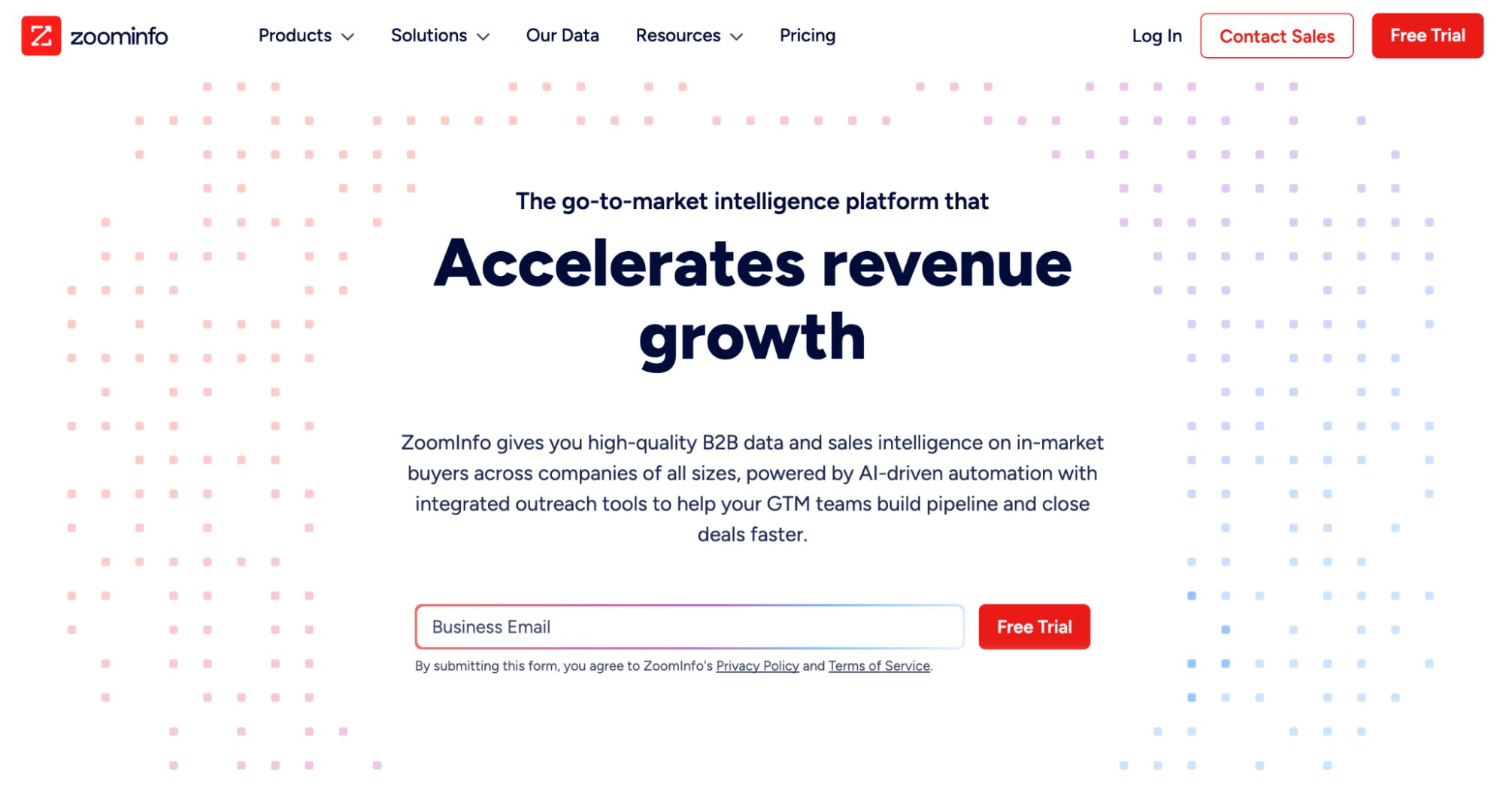 zoominfo b2b database