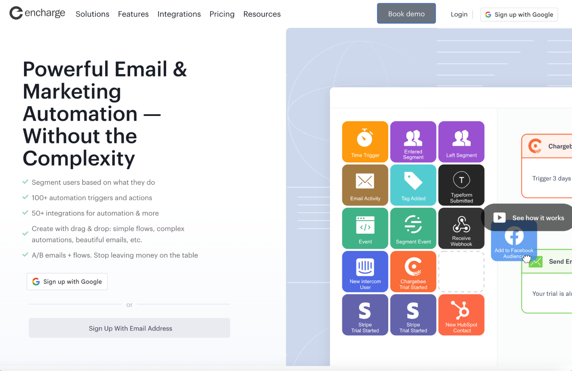 encharge ai email marketing tool