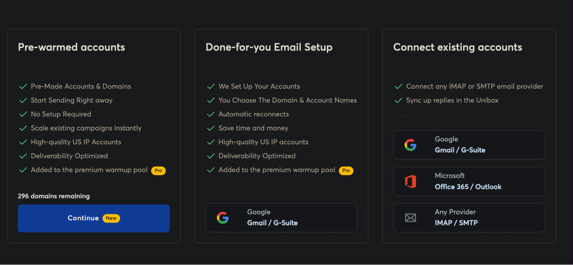 aol smtp on instantly