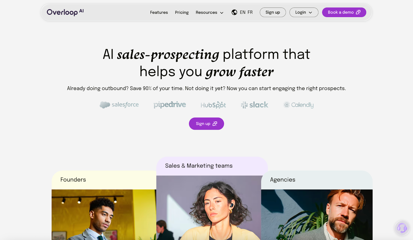 overloop outbound sales tool