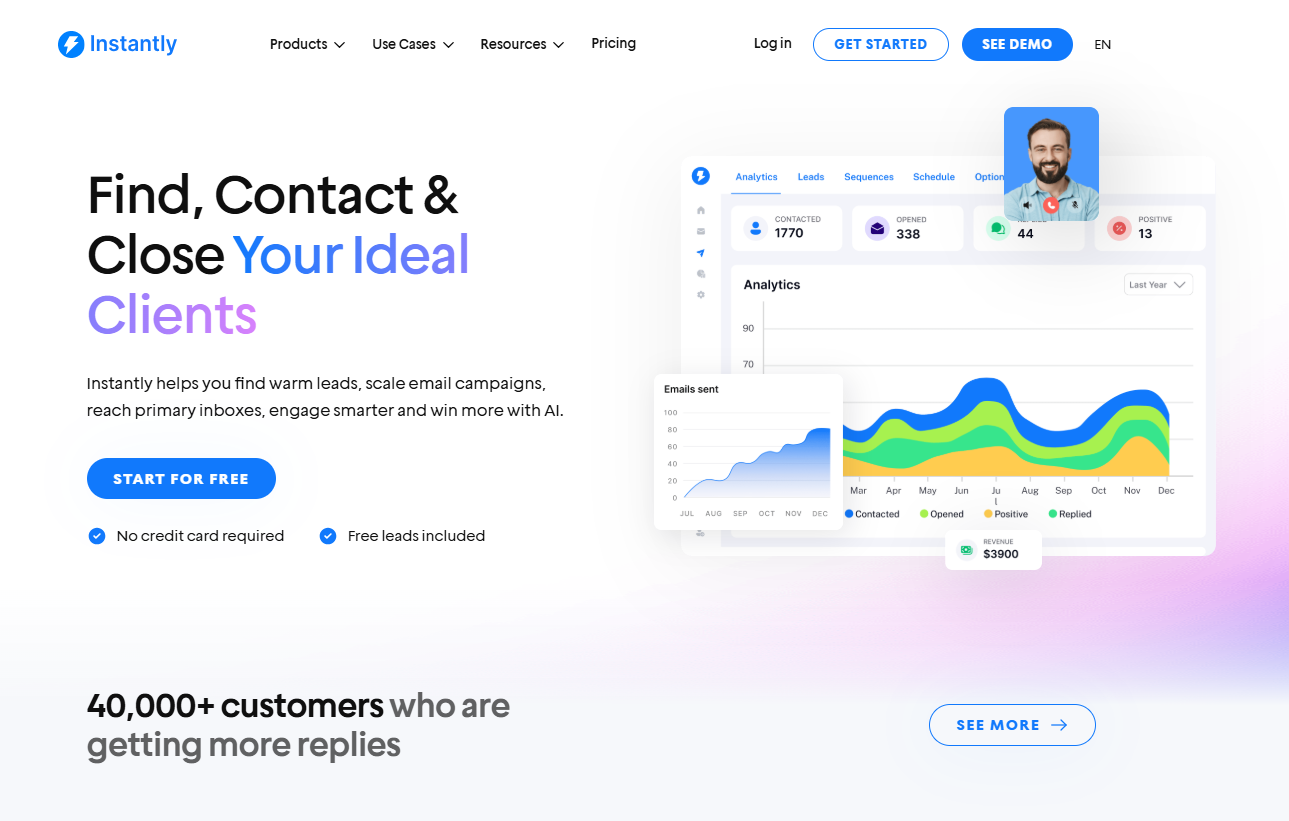 instantly drip email campaign software