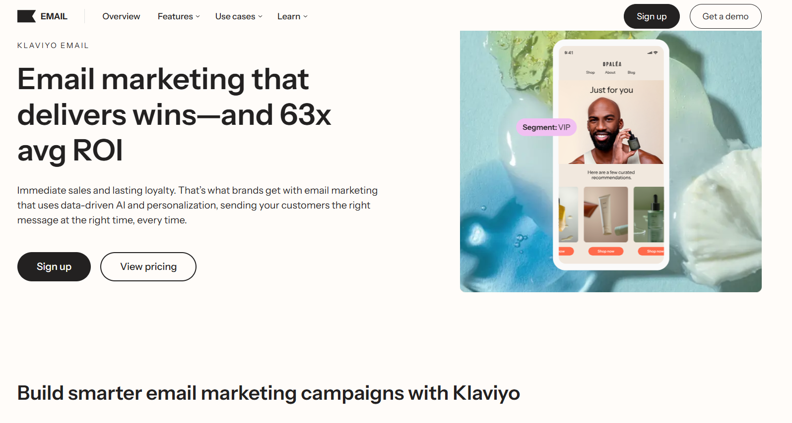 klaviyo email marketing software