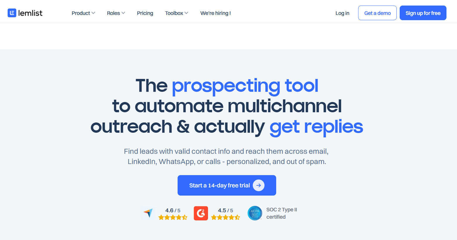 lemlist email outreach tool