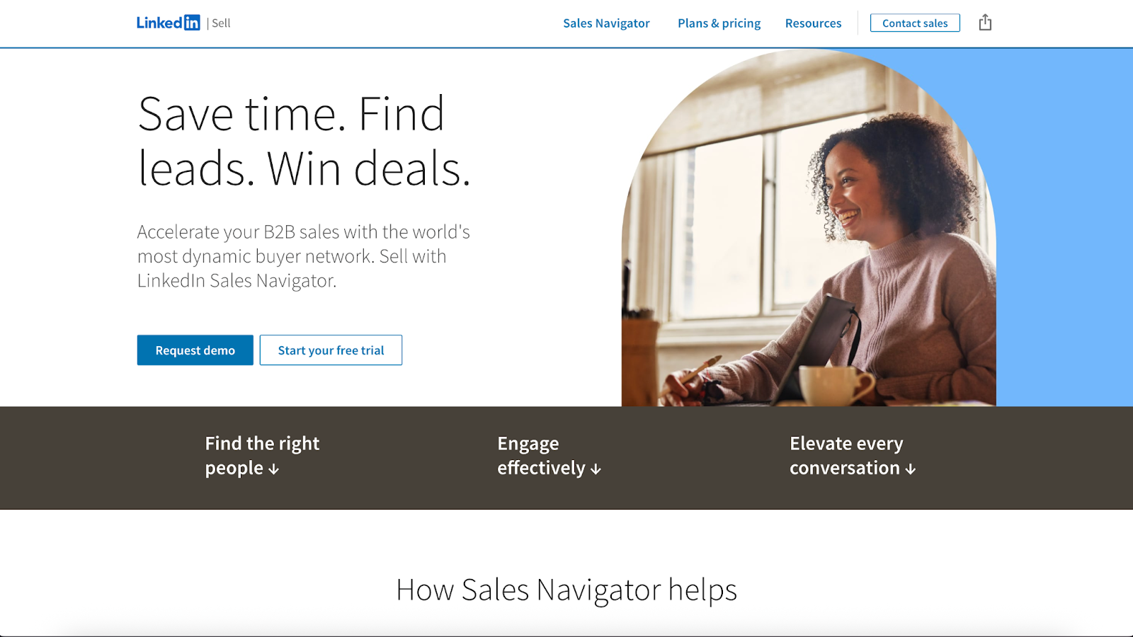 linkedin sales navigator prospecting tool