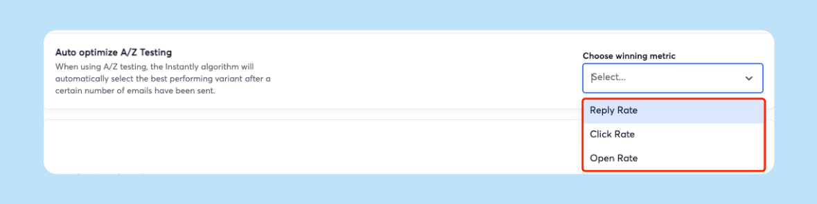 instantly az testing