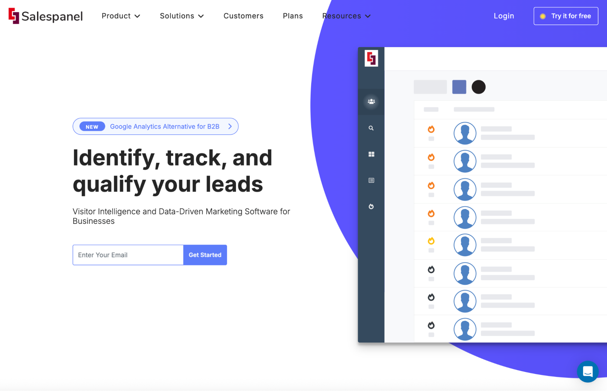 salespanel b2b lead provider